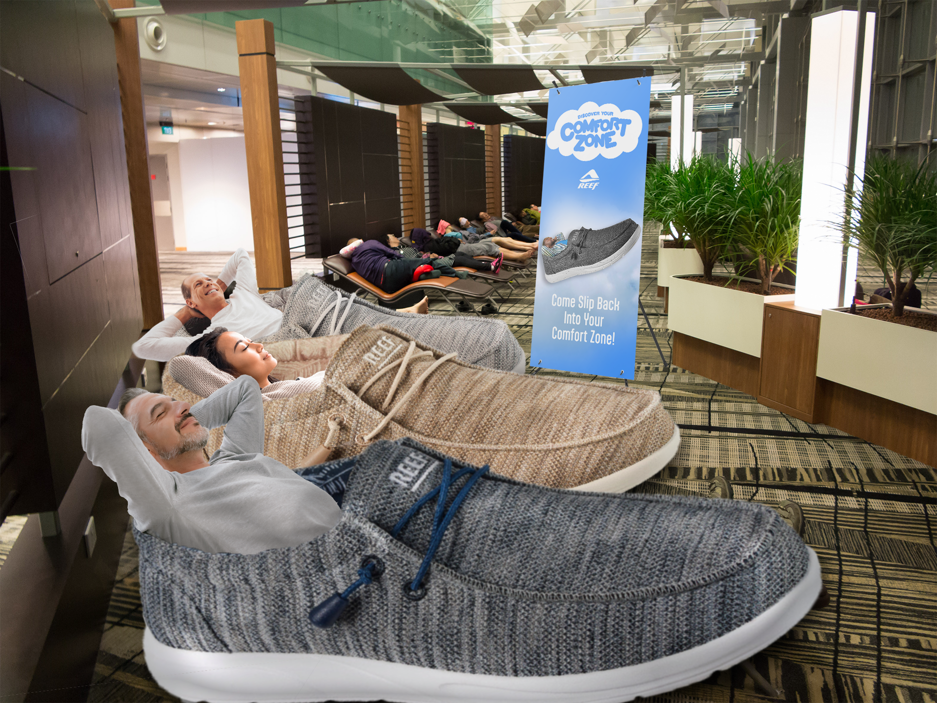 Airport Comfort Zone Shoe Installment